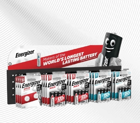 Energizer horisontaalne stend magnetilise hoidikuga 5×1
