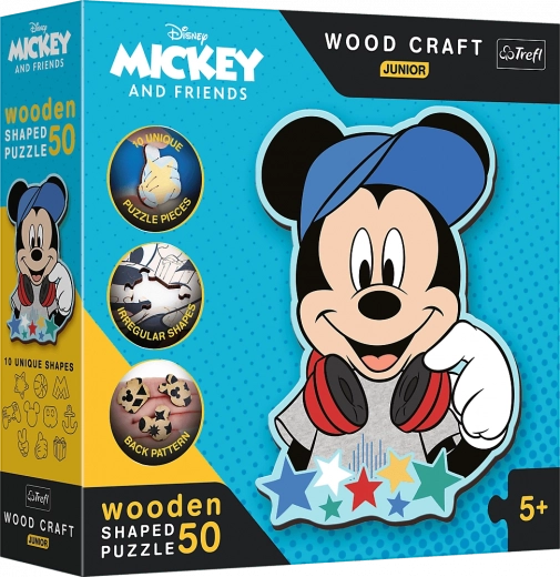 Puidust pusle Mickey maailmas 50 tükki