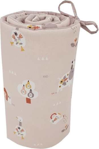 Breathable hypoallergenic filling