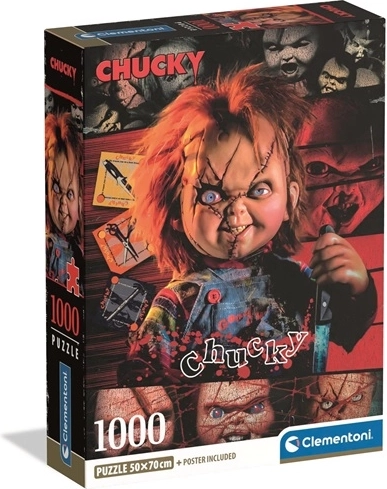 Clementoni pusle Horror Collection Chucky 1000 tükki compact