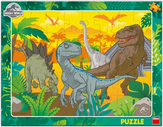 Pusle Jurassic World 40 tükki, aluspusle