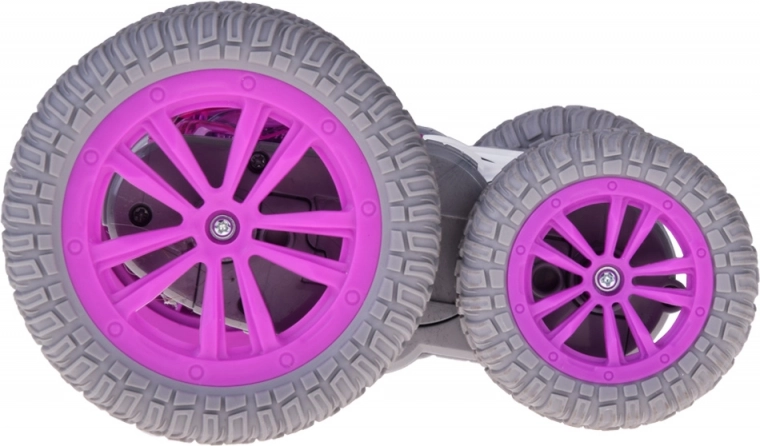 Non-slip rubber wheels for stable driving