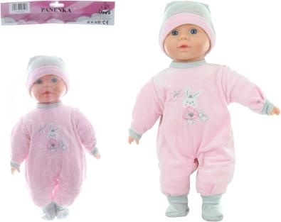 Tüdrukubeebi nukk helidega 40 cm