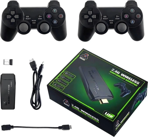 RENEW FORCE retro mängukonsool telerile kahe puldiga