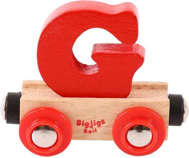 Bigjigs Rail puidust vagun – täht G