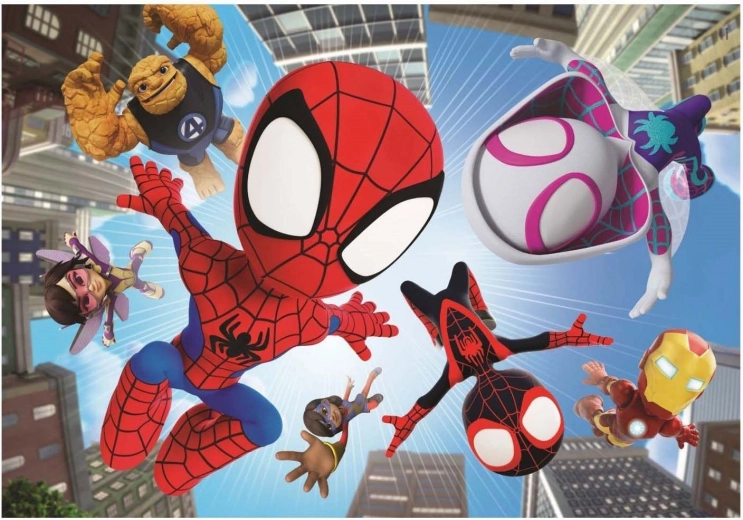 Pusle Spidey ja tema sõbrad: Õhus 104 tükki
