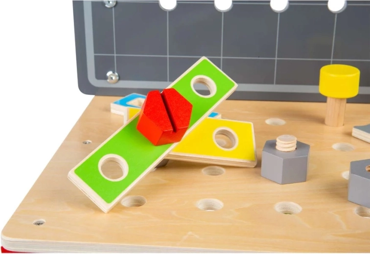 Develops motor skills and hand–eye coordination