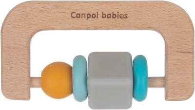 Canpol babies puidust-silikoonist närimislelu