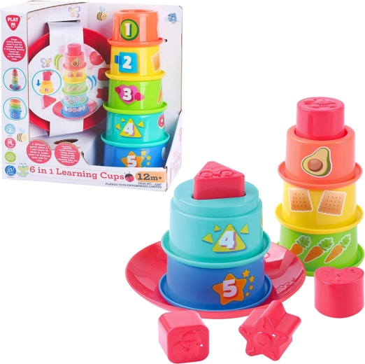 PLAYGO 6-in-1 Stacking Cups