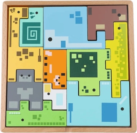 TREFL puidust pusle – nuputusmäng Pixel Gang