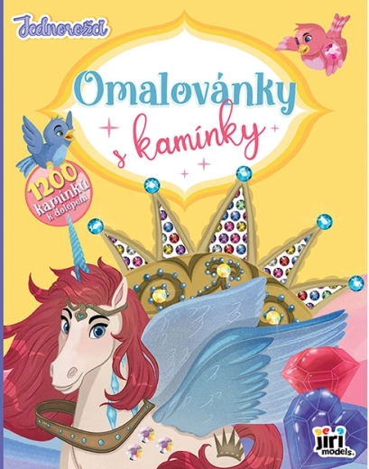 Coloring Book with Gems – Unicorns