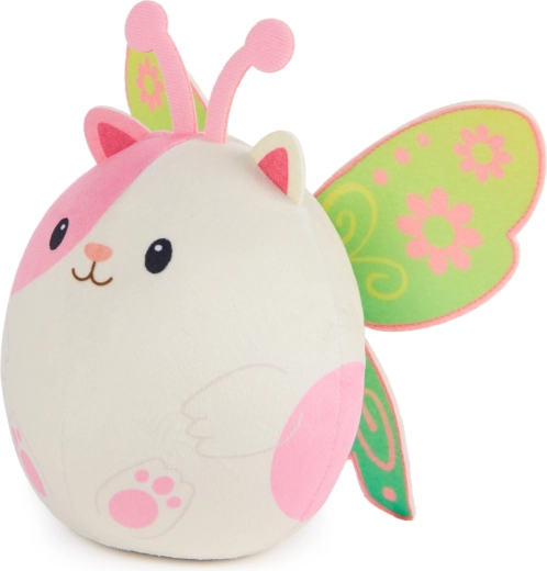 A soft plush hamster kitty that fits perfectly in a child’s hand