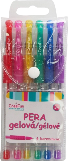 CreaFun geelpastakad – 6 värvi komplekt