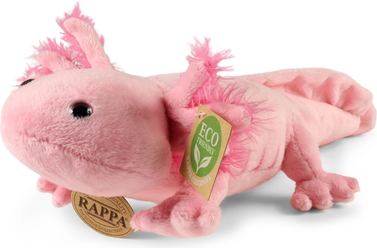 Rappa plüüsist aksolotl ECO-FRIENDLY 34 cm