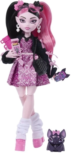 Monster High nukk Draculaura tarvikutega