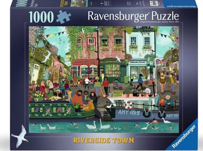 Ravensburger pusle Riverside'i linn 1000 tükki