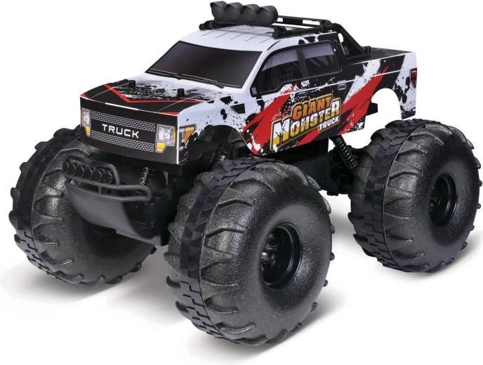 Maisto RC maastikuauto Giant Wheel Offroad valge