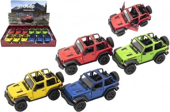 Metallist mudel Jeep Wrangler 2018 avatud katusega