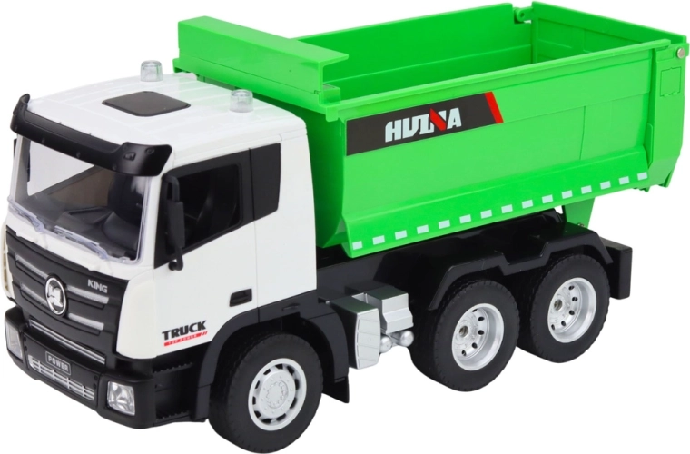 Remotely controlled dump bed