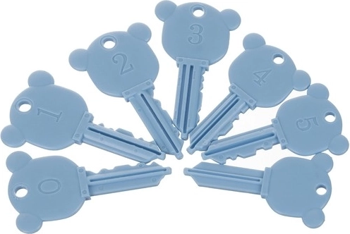 Learning numbers and matching keys