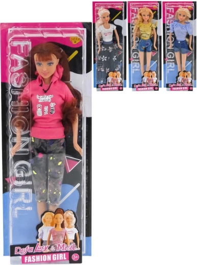 Defa Lucy doll 29 cm in a fashionable outfit - 1 piece