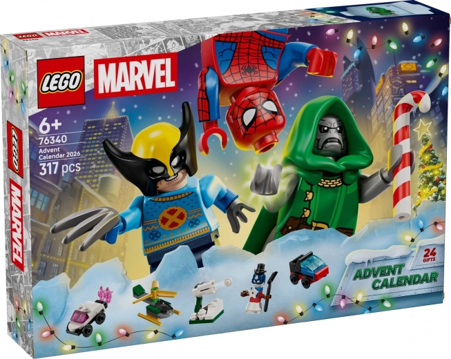 LEGO Marveli advendikalender 2026