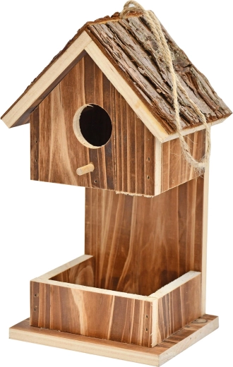 Wooden birdhouse 13.5 × 10 × 23 cm