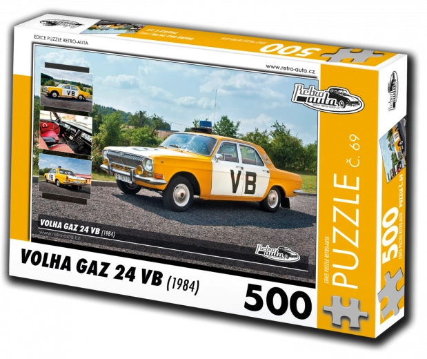 Puzzle RETRO-AUTA Volha GAZ 24 VB (1984) – 500 tükki