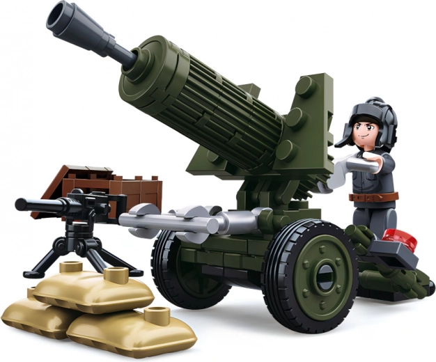 Realistlik tankitõrjekahur ja lisavarustus