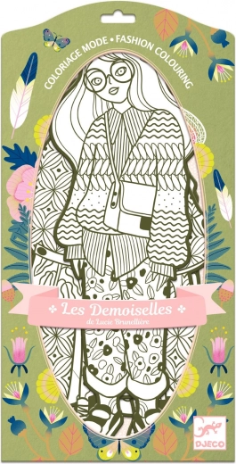 Fashion Coloring Books Bowie & Friends by Djeco