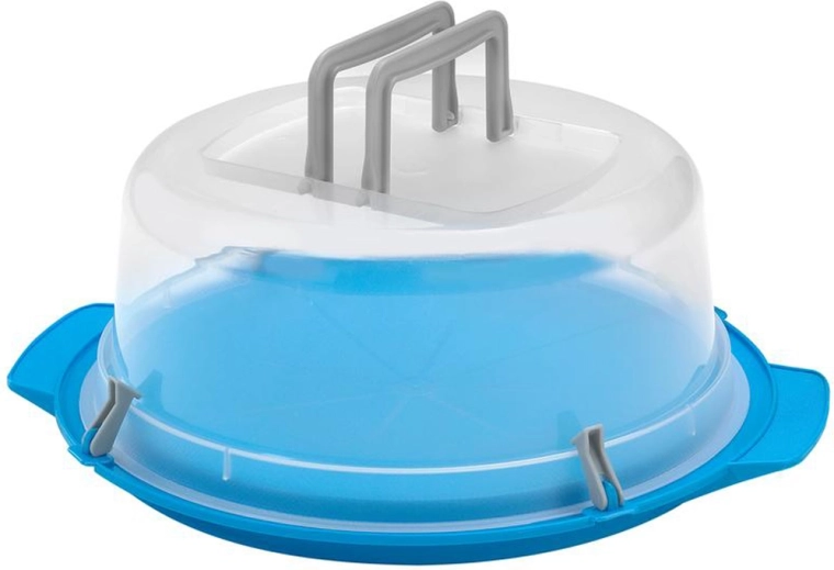 HEIDRUN Plastic Cake Tray with Cover 40 cm