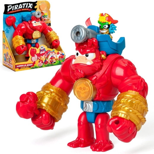 Piratix Adventure World komplekt figuuri ja tarvikutega Crazy Jungle Gorilla Bros Boom Ben