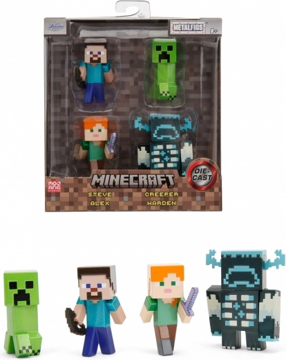 MINECRAFTi metallfiguur 6 cm