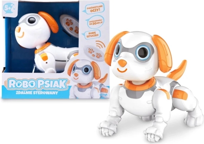 Robo-pup RC – interactive remote-controlled robotic dog