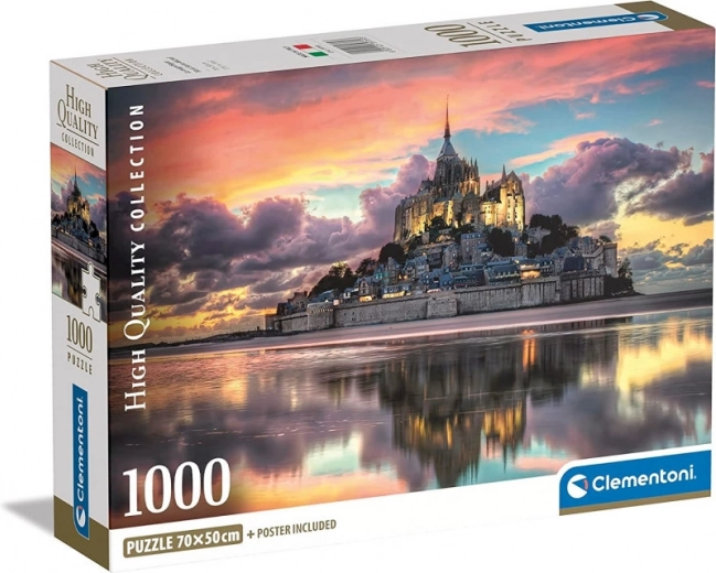 Puzzle 1000 tükki Compact Le Magnifique Mont Saint-Michel