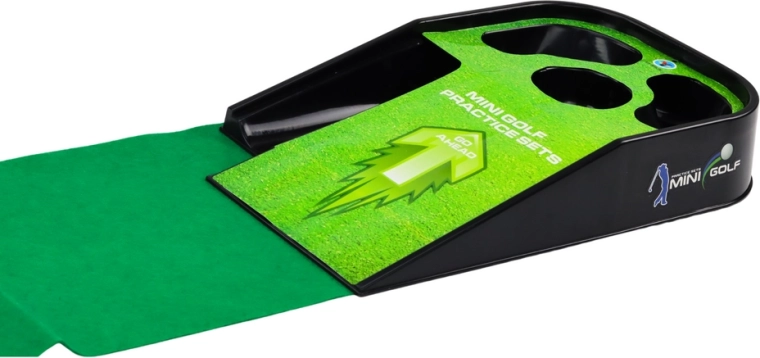 Täpsuse treening minigolfirambil