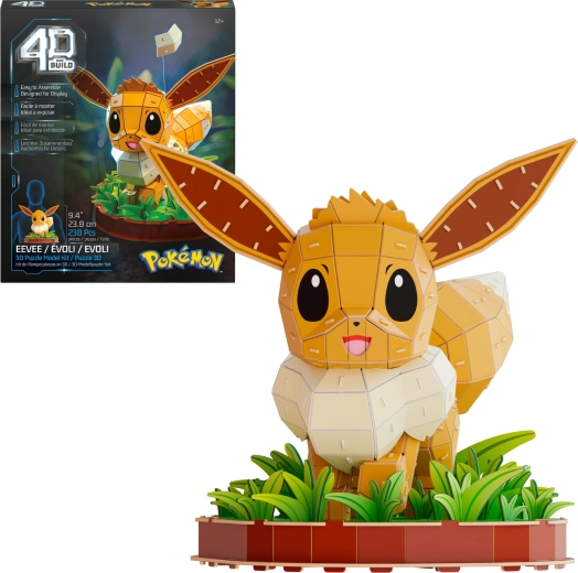 Spin Master 4D Build Pokémon Eevee 3D puslemudel kokkupanekuks