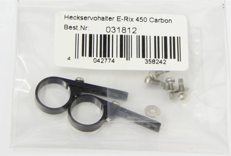 JAMARA E-Rix 450 Carboni servo tagumine hoidik
