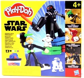 Play-Doh Star Wars valgusmõõgad – loovkomplekt lastele