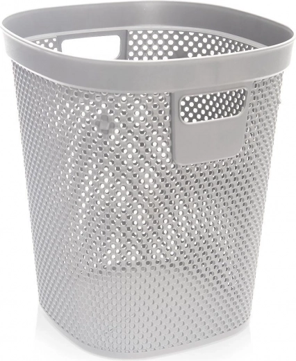 Office waste bin gray 12.5 l
