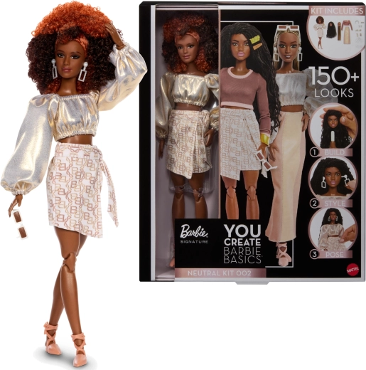 Barbie Signature You Create – preemium isikupärastatav nukk tarvikutega, neutraalne komplekt