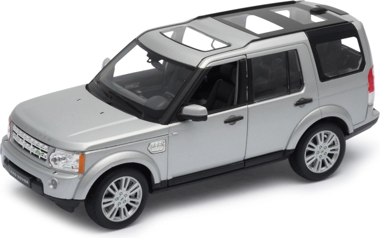 Welly Land Rover Discovery IV 1:24 silver car model