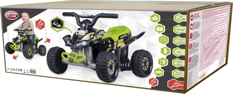 Optimaalne jõudlus 7,4 V akuga