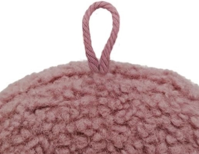 Pehme puuvillane Teddy materjal