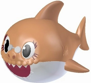 Baby Shark figuur vanaema hai - 1 tk