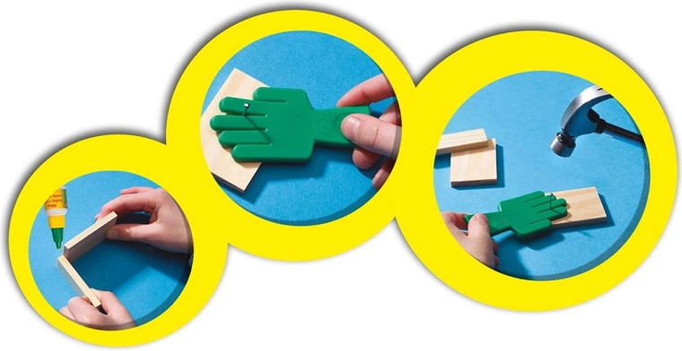 Safer nail hammering