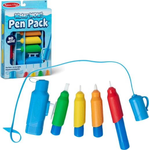 Melissa & Doug Water WOW! veepastakate ja pihusti komplekt (4 tk)