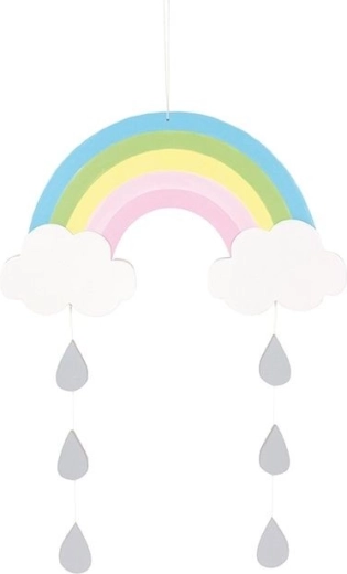 JaBaDaBaDo rippuv dekoratsioon Rainbow