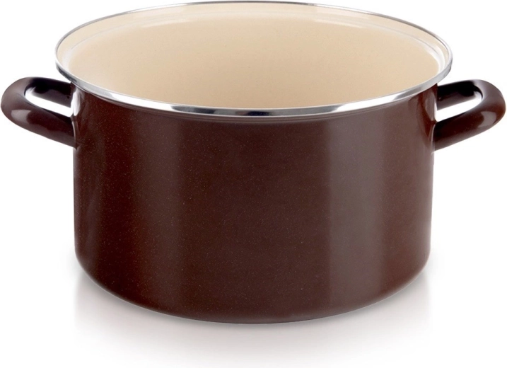 Emailitud pott Brown 28 cm, 8 l