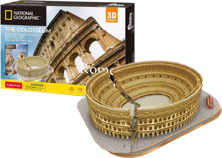 3D pusle CubicFun Národní Geografické Kolosseum 131 tükiga